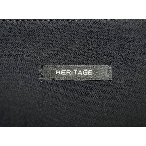 Talbots Heritage Ladies Black Career Pants Size 14 Straight Wide Leg Trousers - Picture 7 of 10